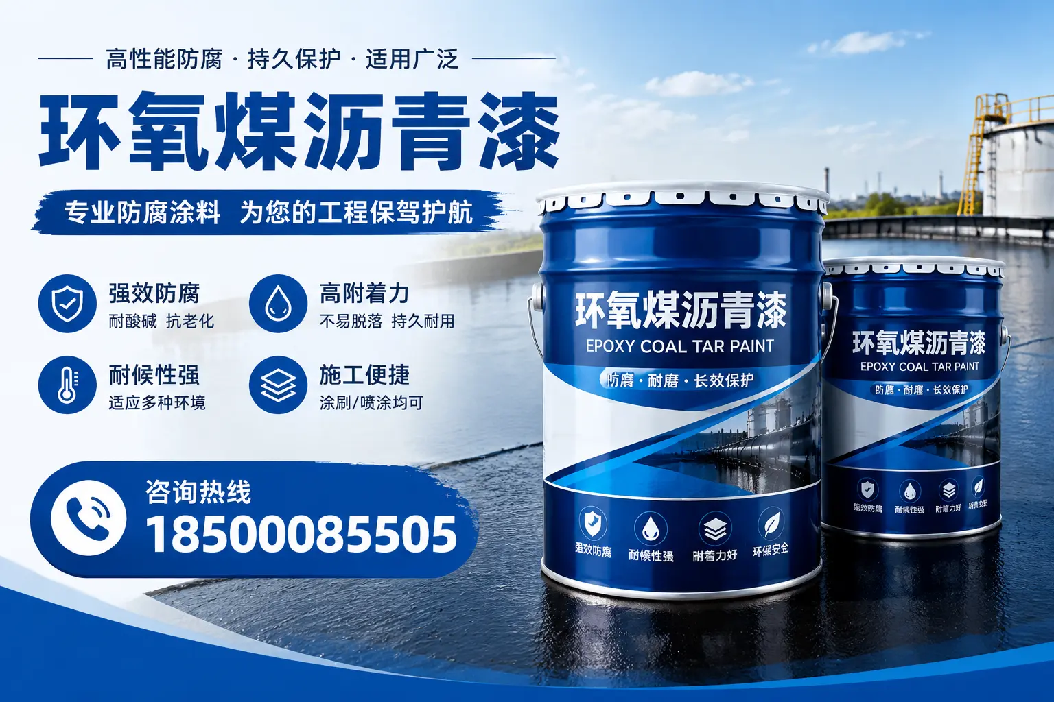 环氧煤沥青漆与其他漆类的比较，贵港用户的选择依据